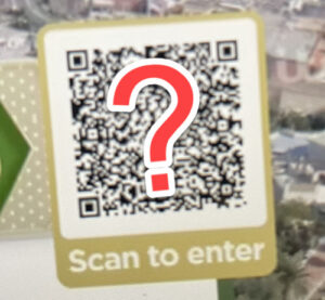 QR Code with Question Mark